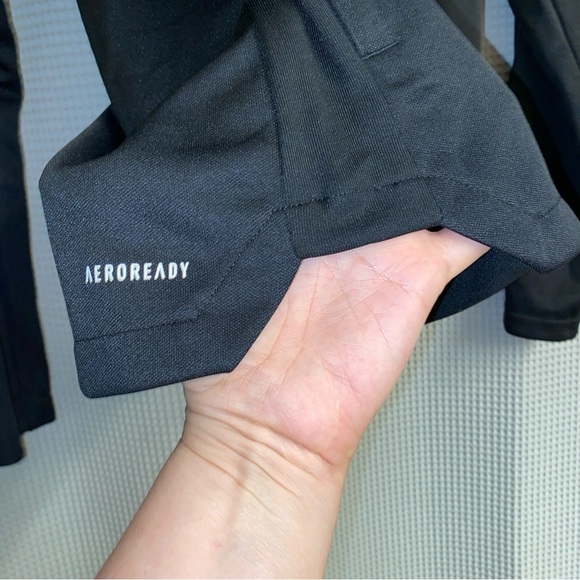 ADIDAS WOMEN’S BLACK/WHITE WARM UP JKT - TENNESSEE PERFORMANCE- SIZE XS - Picture 8 of 12